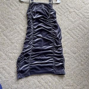 EUC Velvet light purple mini dress Forever 21 Sz XL